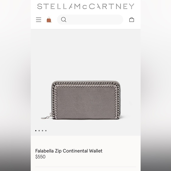 Stella McCartney Falabella Zip Continental Wallet NWOT - Picture 7 of 7